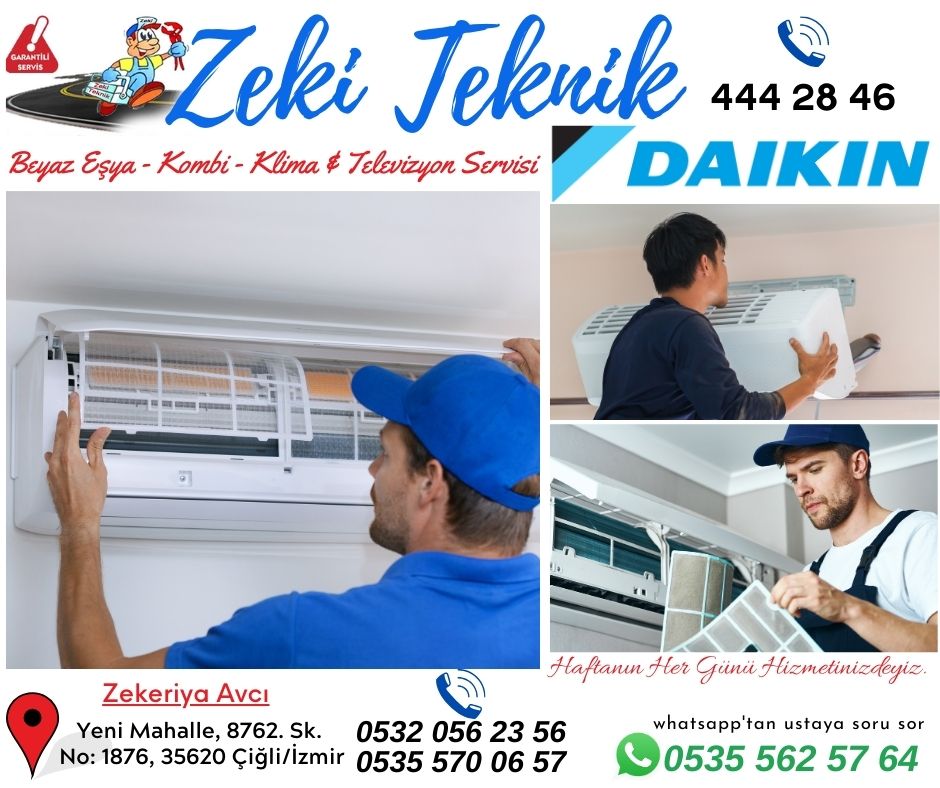 çiğli daikin klima servisi