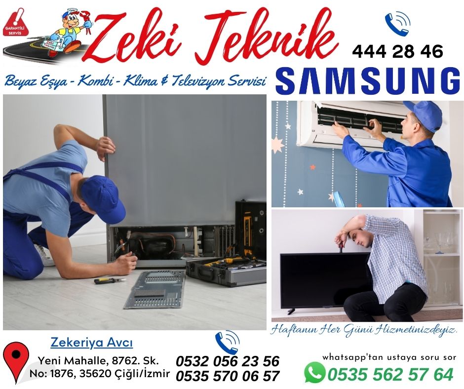 çiğli samsung beyaz eşya servisi